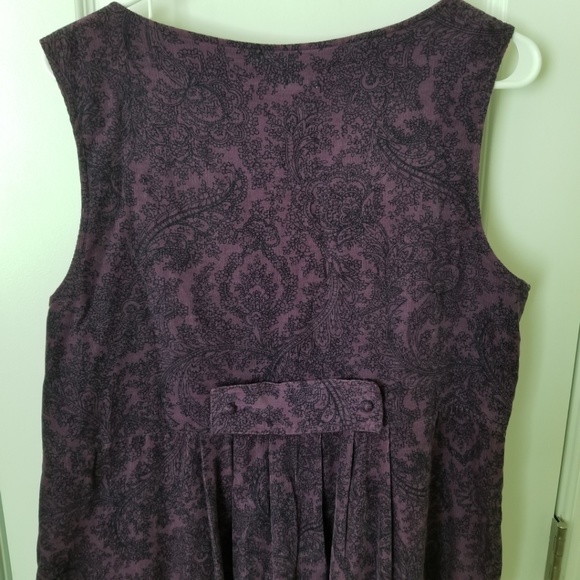 Vintage Laura Ashley Fine Corduroy Romper Sz Med - Picture 5 of 8